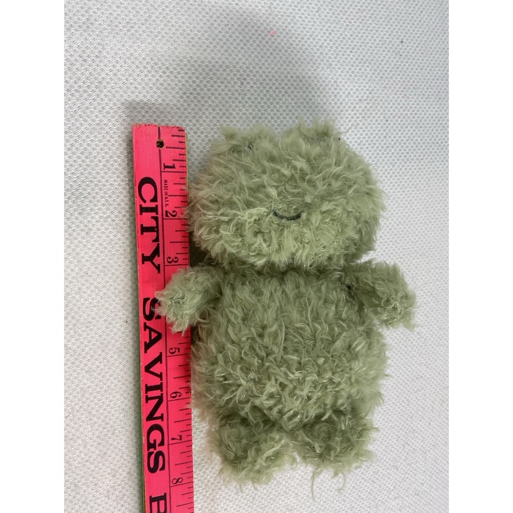 AUTHENTIC Jellycat LITTLE FROG New NWT RETIRED Soft Plush Toy 7" Green Toad Pond - Picture 3 of 10